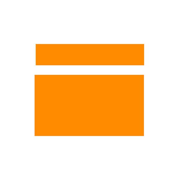 ビニール幕 店頭 ワゴン 什器 オレンジ 60cmX50m巻 PA8-1111