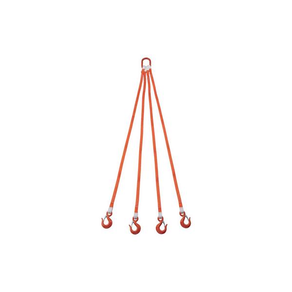 トラスコ TRUSCO オレンジブック 4本吊ベルトスリングセット 25mm幅×2m 1S G25-4P20-2.58 258-0324 18,380円