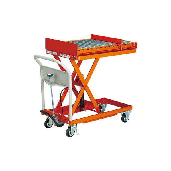 トラスコ TRUSCO オレンジブック 金型移動用ハンドリフター 手動 900kg 600×1200 オレンジ HLFA-E1000M1 115-7932