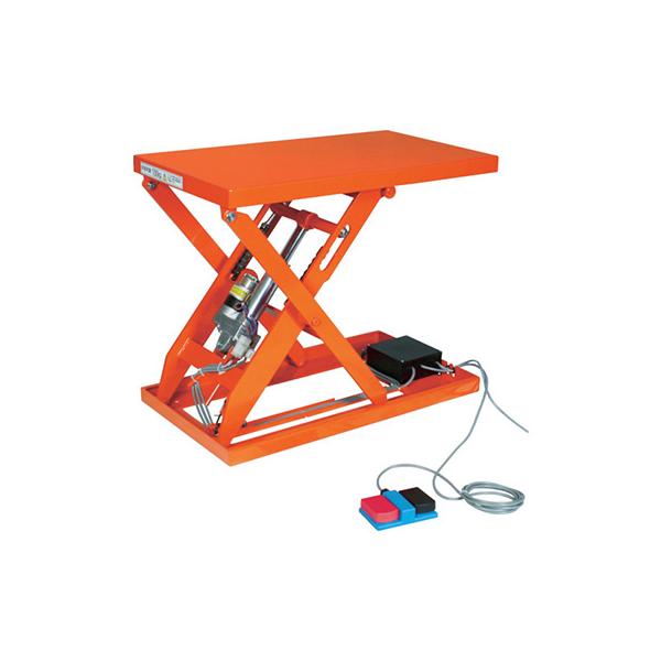 トラスコ TRUSCO オレンジブック テーブルリフト 500kg 500×800mm 電動Bねじ100V HDL-L5058V-12 382-1275