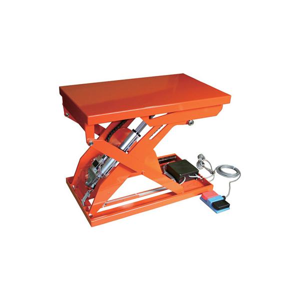 トラスコ テーブルリフト 500kg 電動Bねじ式 DC24Vバッテリー専用 750×1200mm 蛇腹付 HDL-L50712VJ-D2 トラスコ テーブルリフト（電動ボールねじ式） HDL-W1056R-D2送料無料