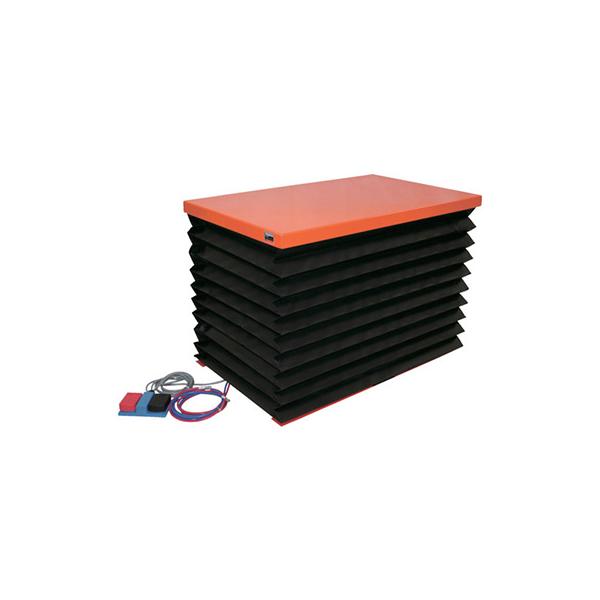 トラスコ TRUSCO テーブルリフト 500kg 650×950mm 電動Bねじ式100V 蛇腹付 HDL-L5069VJ-12 382-1273