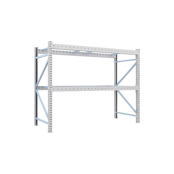 トラスコ TRUSCO 重量パレットラック1トン2500×1000×H2000 2段 単体 1D-20B25-10-2 459-1411 45,474円