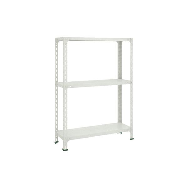 トラスコ TRUSCO スチールラック 軽量棚開放型 875×300×1200 3段 ネオグレー 43V-13 510-8187