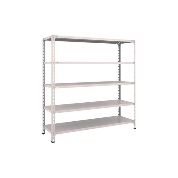 トラスコ TRUSCO スチールラック 軽量棚開放型 W1800×D450×H2100 5段 ネオグレー 76X-15 502-5150 | 軽量棚開放型 W875XD450XH1800 4段 ネオグレー 63X-14