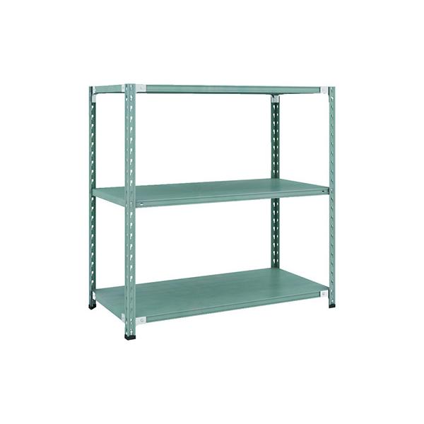 TRUSCO/トラスコ中山 CB型セミボルトレス軽量棚 900X300XH21005段 ホワイトグレー色 CB-7335-WG TRUSCO&frasl;トラスコ中山 CB型セミボルトレス軽量棚 1800X600XH1500 4段