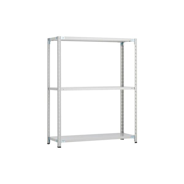 トラスコ TRUSCO CB型セミボルトレス軽量棚 1800×600×H1500 3段 WG色 CB-5663-WG 254-5622