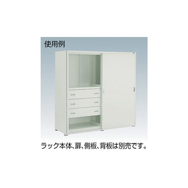 トラスコ TRUSCO M2型棚用引出し 浅型3段セット HM2-6003 461-3821_1