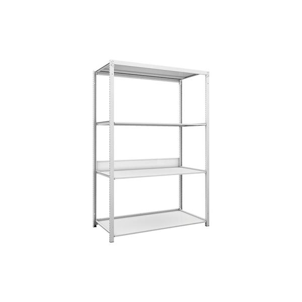 トラスコ TRUSCO スチールラック K1型抗菌塗装高密度収納棚 H1900×W1250×D625 4段 K1-6464 206-4732