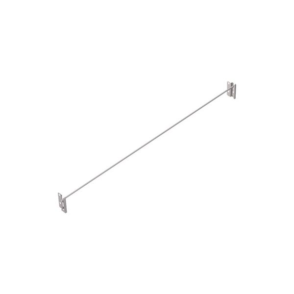 トラスコ TRUSCO スチールラック M1.5用 回転式落下防止バー W1200用 M1.5-KRB12-NG 393-3890