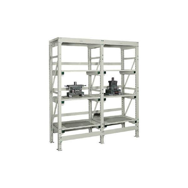 トラスコ TRUSCO スチールラック 金型ラック中量用 900×617×H2115 単体 NG ネオグレー M10-7363KA 484-3746