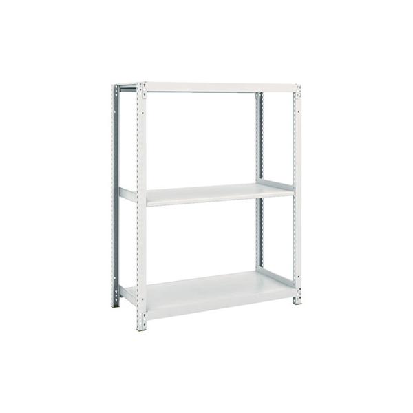 トラスコ TRUSCO スチールラック M1型抗菌塗装ボルトレス軽量棚900×420×H1200 3段 M1-4343 856-7288