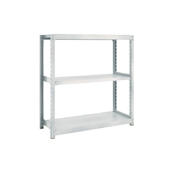 トラスコ TRUSCO スチールラック M2型軽中量棚 1160×600×H1200 3段 単体 ネオグレー M2-4463 511-5728