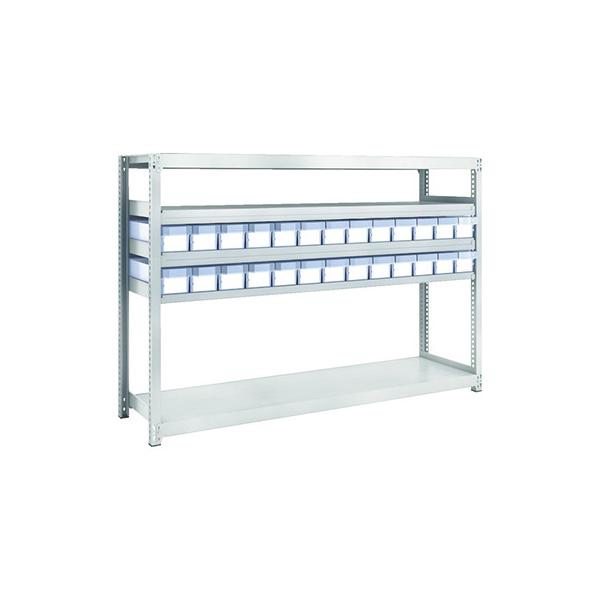 トラスコ TRUSCO スチールラック M2型軽中量棚 台車天板収納型 1760×600×H1800 4段 連結 M2-DB6664B 271-9378 トラスコ TRUSCO スチールラック M2型軽中量棚 1760×450×H1500 3段