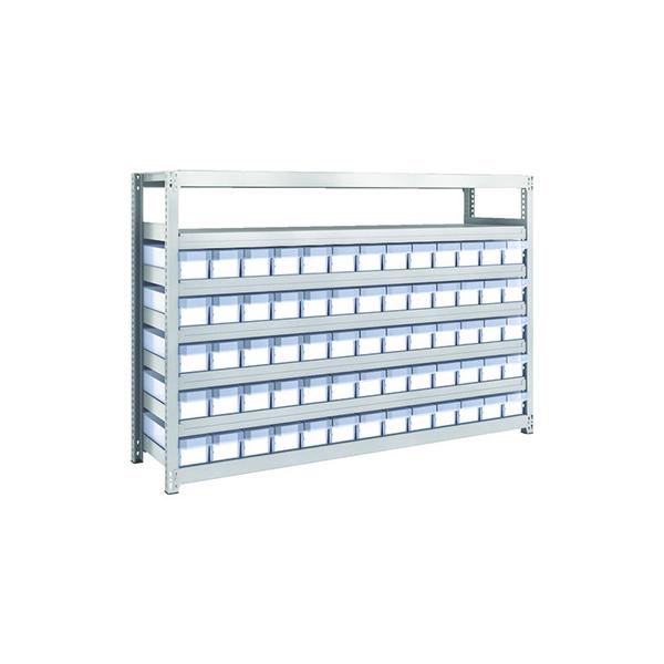 ■TRUSCO スチールラック M2型軽中量棚 下段開放型 1760X450XH1800 3段 単体 M2SB6643(1164836)[送料別途見積り][法人・事業所限定] CAINZ-DASHトラスコ中山 スチールラック Ｍ２型軽中量棚 下段開放型