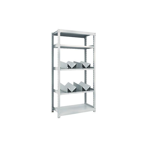 TRUSCO M2型軽中量棚 860×450×H1800 4段 連結 NG M26344B TRUSCO スチールラック M2型軽中量棚 860×450×H1800 5段