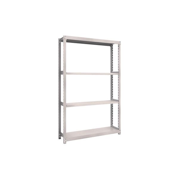 トラスコ TRUSCO スチールラック M2型 W1160×D300×H1800 4段 単体 ネオグレー M2-6434 506-7189 12,830円