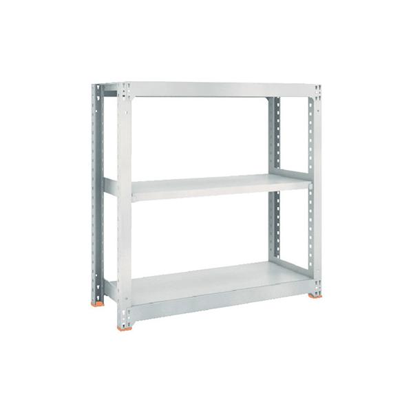 トラスコ TRUSCO スチールラック M3型中量棚 1800×571×H1200 3段 単体 ネオグレー M3-4663 511-4764 20,902円