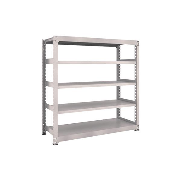トラスコ TRUSCO スチールラック M3型 W1500×D571×H1500 5段 単体 ネオグレー M3-5565 506-5127