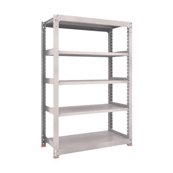 防災用品 防災グッズ トラスコ TRUSCO スチールラックM3型中量棚 1800X571XH1800 5段 単体 免震ベース付M3-6665-SFC 379-1205