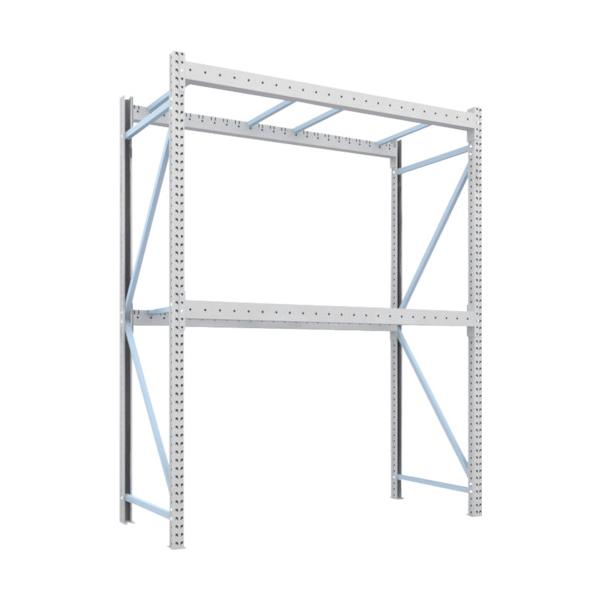 トラスコ TRUSCO オレンジブック パレットラック1トン2300X1000XH3000 2段 単体 1D-30B23-10-2 459-1593