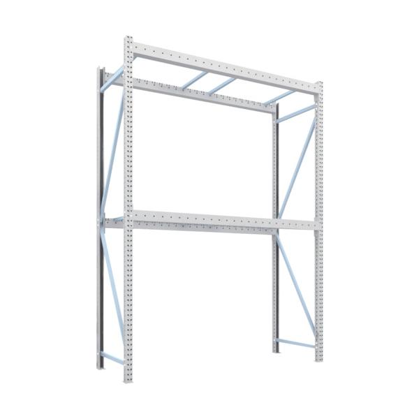 トラスコ TRUSCO オレンジブック パレットラック1トン2500X900XH3500 2段 単体 1D-35B25-09-2 459-1755