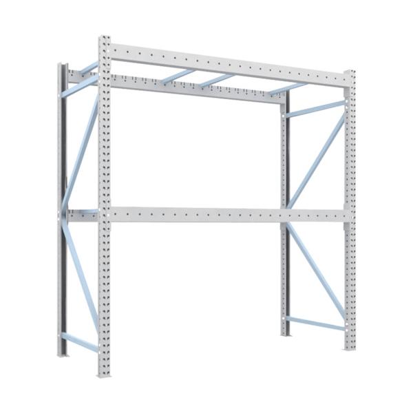 トラスコ TRUSCO オレンジブック 重量パレットラック2トン2300×1000×H2500 2段 単体 2D-25B23-10-2 459-1950