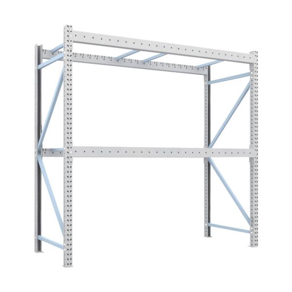 トラスコ TRUSCO オレンジブック 重量パレットラック2トン2500×1000×H2500 2段 単体 2D-25B25-10-2 459-2018