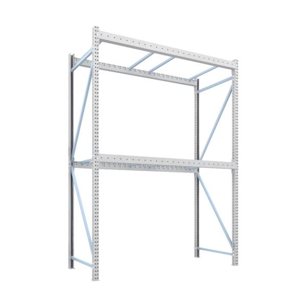 トラスコ TRUSCO オレンジブック パレットラック2トン用2500X1100XH3500 2段 単体 2D-35L25-11-2 459-2271
