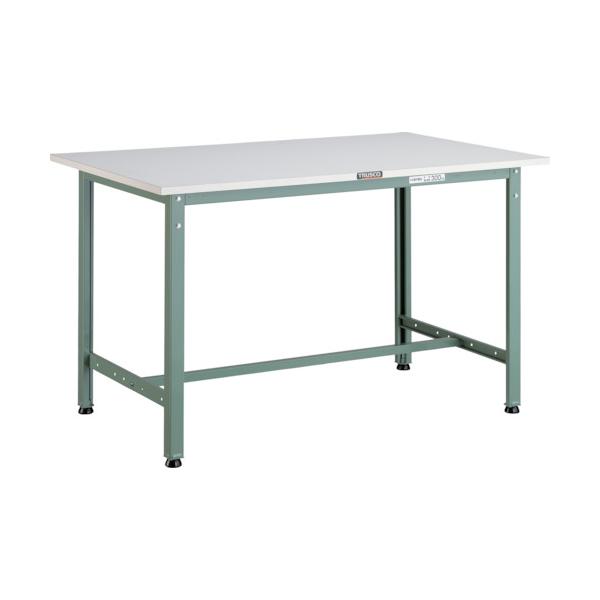 トラスコ TRUSCO オレンジブック 軽荷重作業台（300kg）AE型 900X450XH740 基本タイプ グリーン色 AE-0945 238-5406