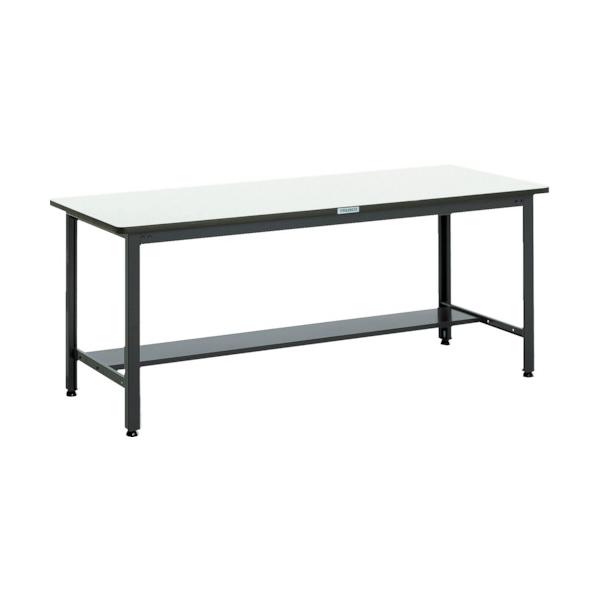 トラスコ TRUSCO 中荷重作業台（500kg）AEW型 900X750XH740 基本タイプ ダークグレー色 AEWP-0975 241-5437