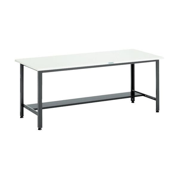 トラスコ TRUSCO 中荷重作業台（500kg）AEW型 1500X750XH740 基本タイプ ダークグレー色 AEWS-1575 285-0095
