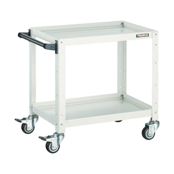 トラスコ TRUSCO ツールワゴン バーディワゴン 600X400XH600 ウレタン車輪 ホワイト BDW-662U-W 450-1349