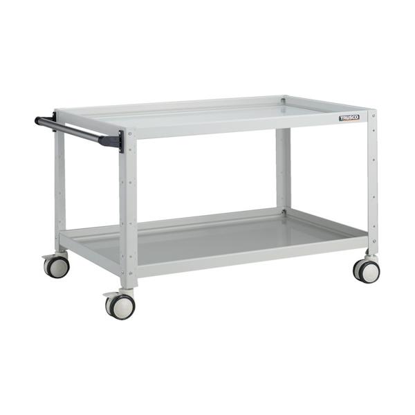 トラスコ TRUSCO オレンジブック ツールワゴン バーディワゴン 900X600XH600 2段 ホワイト BDW-692D-W 818-3753 18,634円