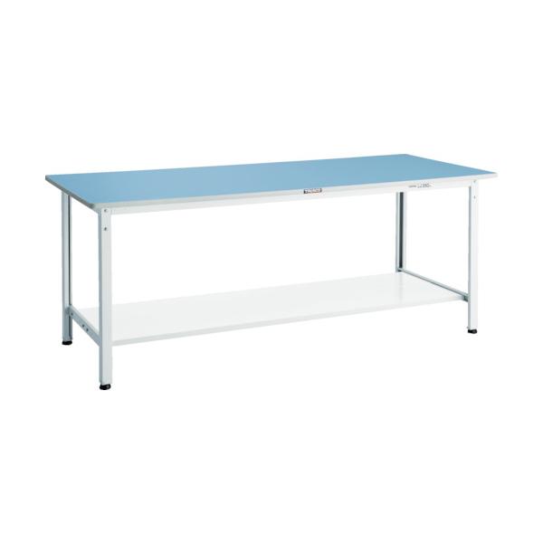 トラスコ TRUSCO オレンジブック 軽荷重作業台（250kg）BE型 1500X600XH740 下棚2枚付 ホワイト色 BER-1560LT2W 856-3912