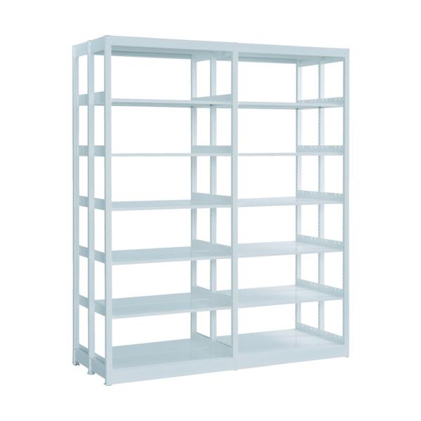 トラスコ TRUSCO オレンジブック 複柱書架 複式 B5縦 W900XD220XH1944 6段 連結 BS-DD63T-6B 459-2301