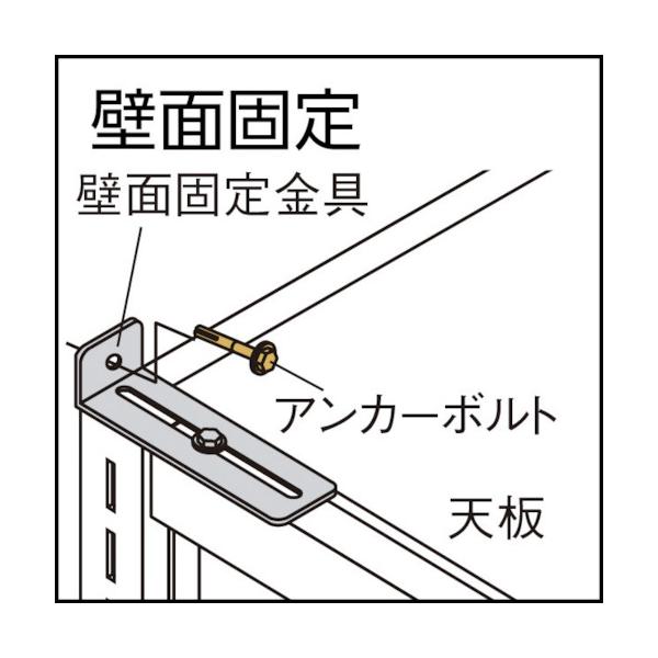 トラスコ TRUSCO オレンジブック 複柱書架 単式 B5縦 W900XD220XH2244 7段 連結 BS-DS73T-7B 459-2468