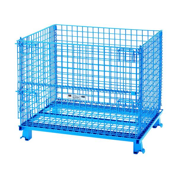 トラスコ TRUSCO オレンジブック ネットパレット 1000X800X850 粉体塗装 青 T0810B 115-3665