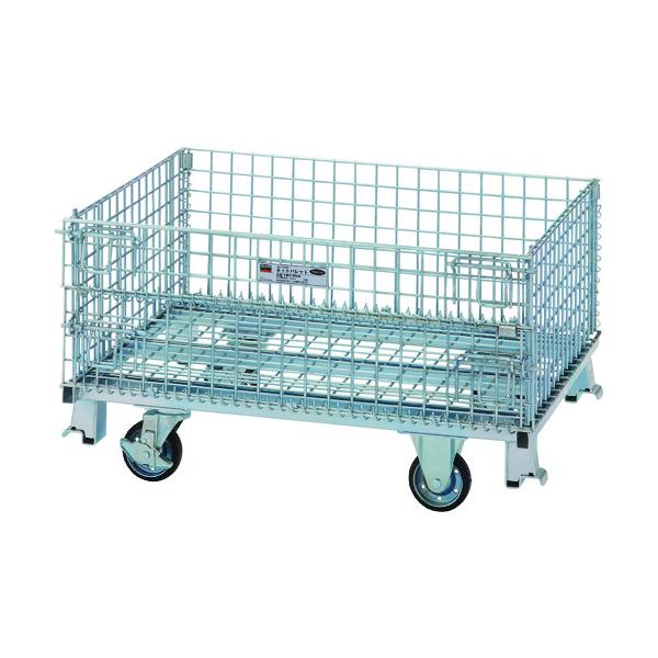 トラスコ TRUSCO オレンジブック ネットパレット車輪付 1000X800X575 500kg用 TNP-6NS 462-4149