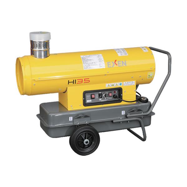 エクセン 間接型温風ヒーター HI35 HI35 147-8205 冬 暖房 寒さ対策 防寒用品