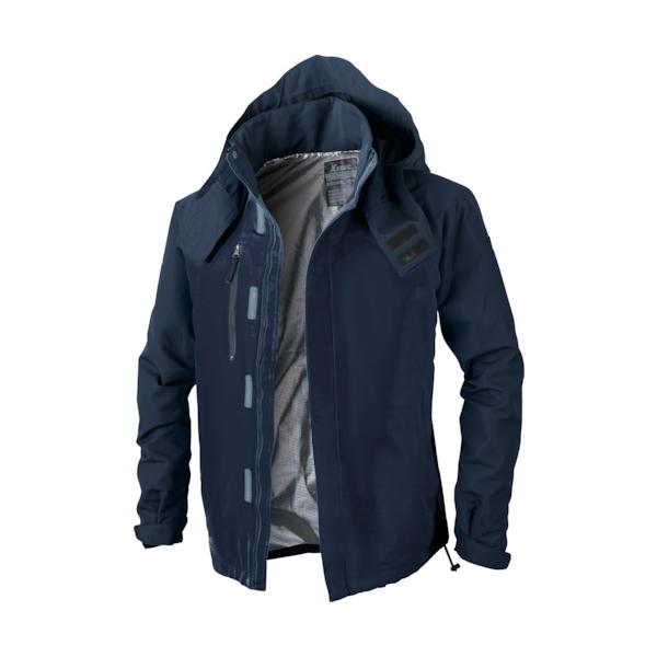 ジーベック 232アルミ蓄熱ブルゾン 紺 LL 232-10-LL 237-2932 冬 暖房 寒さ対策 防寒用品