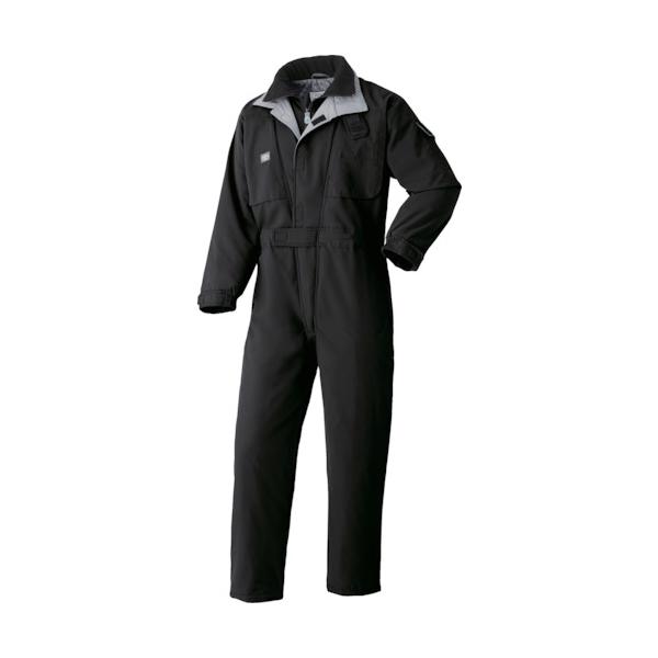 AUTO-BI 防寒つなぎ服 黒いこと 5L大きさ 700-006-5L 137-0323 冬 暖房装置 寒さ打つ手 防寒装具