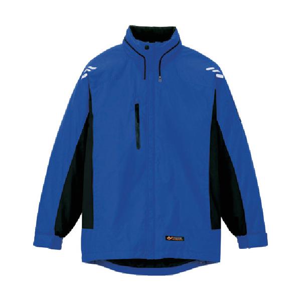 アイトス 光電子軽防寒ジャケット ブルー M AZ-6169-006-M 469-0435 冬 暖房 寒さ対策 防寒用品