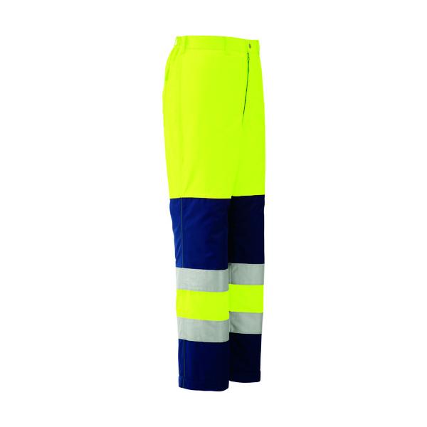 ミドリ安全 高視認性 防水帯電防止防寒スラックス イエロー 5L SE1124-SITA-5L 797-8561 冬 暖房 寒さ対策 防寒用品