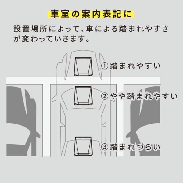 駐車場 看板 路面表示 路面標識 タートイズ オレンジ 表示面セット G-GT-001-O_017 月極_12_3