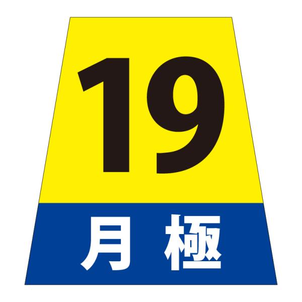 駐車場 看板 路面表示 路面標識 タートイズ オレンジ 表示面セット G-GT-001-O_024 月極_19_1