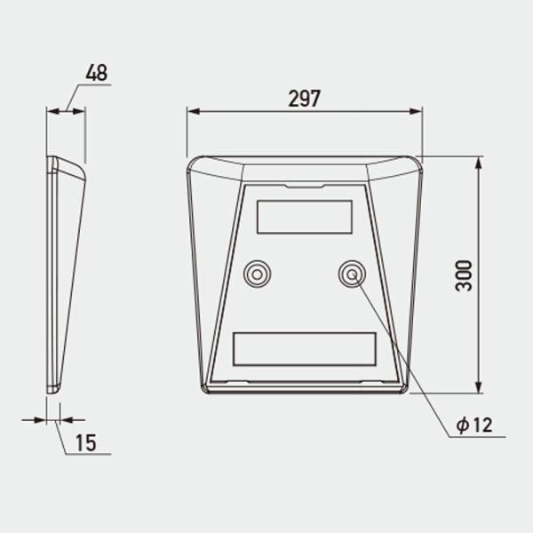 駐車場 看板 路面表示 路面標識 タートイズ オレンジ 表示面セット G-GT-001-O_027 駐車場_2_2