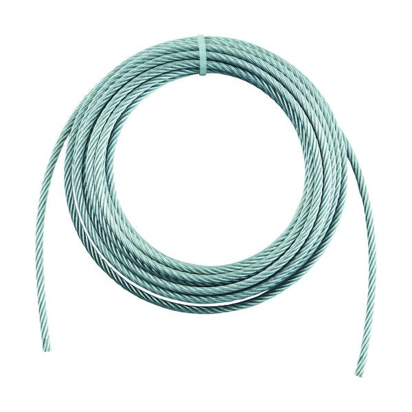 トラスコ TRUSCO オレンジブック 手動ウインチ用ワイヤーΦ8×20M用（切りっ放し） WW8-20 767-3523