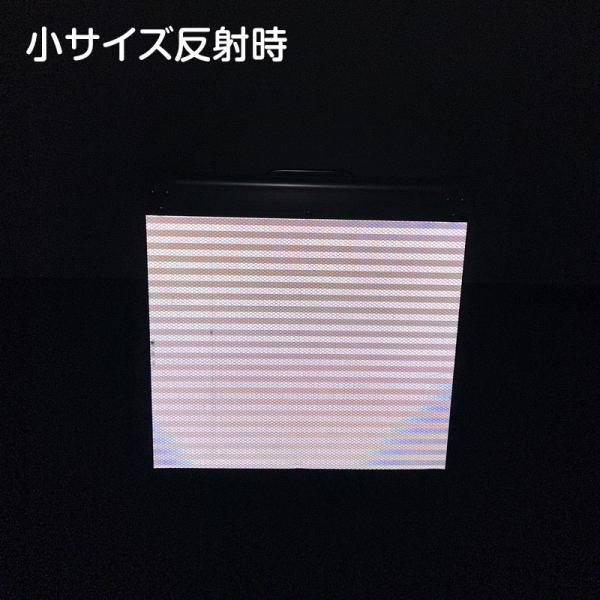 駐車場看板 Pマーク 高輝度反射 折りたたみ看板 小 (450X450) 白 片面 スタンド看板 立て看板 021W45S_駐車場マーク左矢印(←)