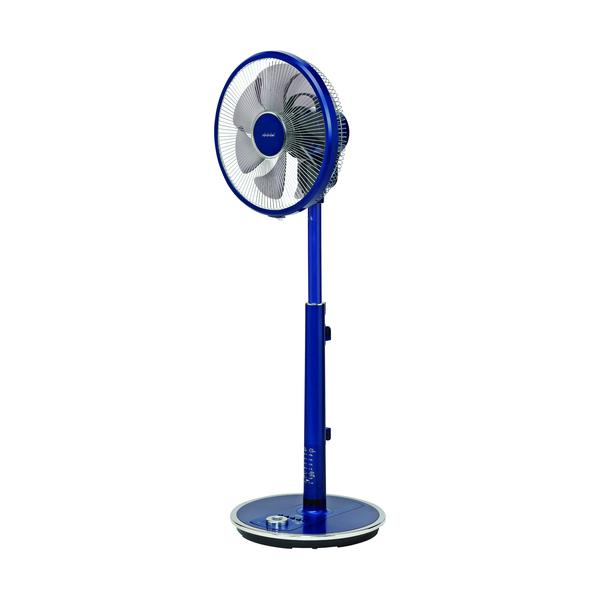 熱中症対策 トラスコ中山 オレンジブック TOYOTOMI DCハイポジション扇風機 ブルー FS-DH30P(A) 701-5233
